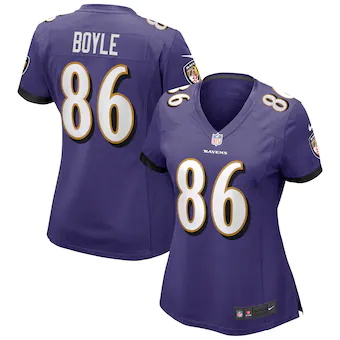 womens-nike-nick-boyle-purple-baltimore-ravens-game-jersey_